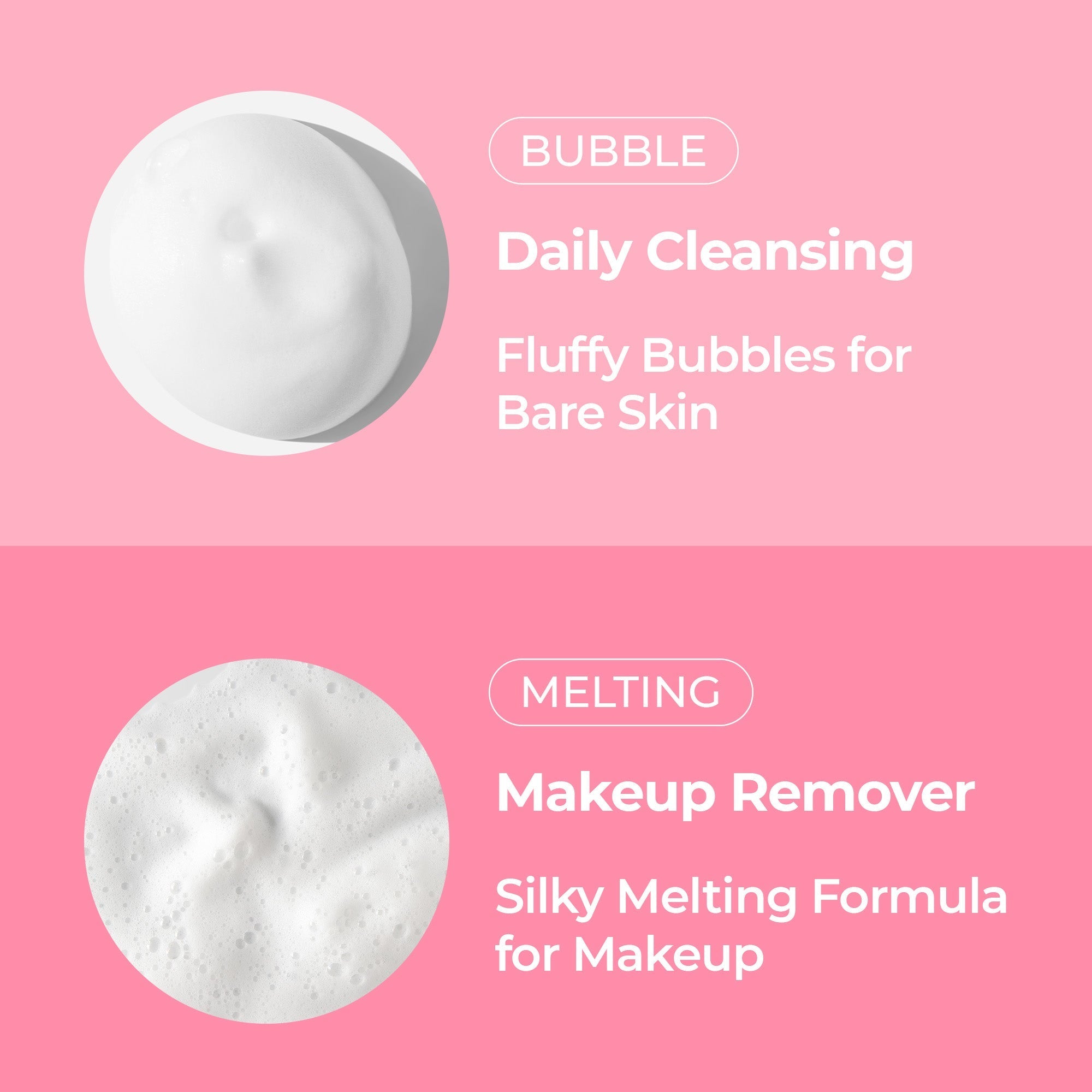 Bubble Melt Cleanser | Foam-to-Water Daily Cleanse