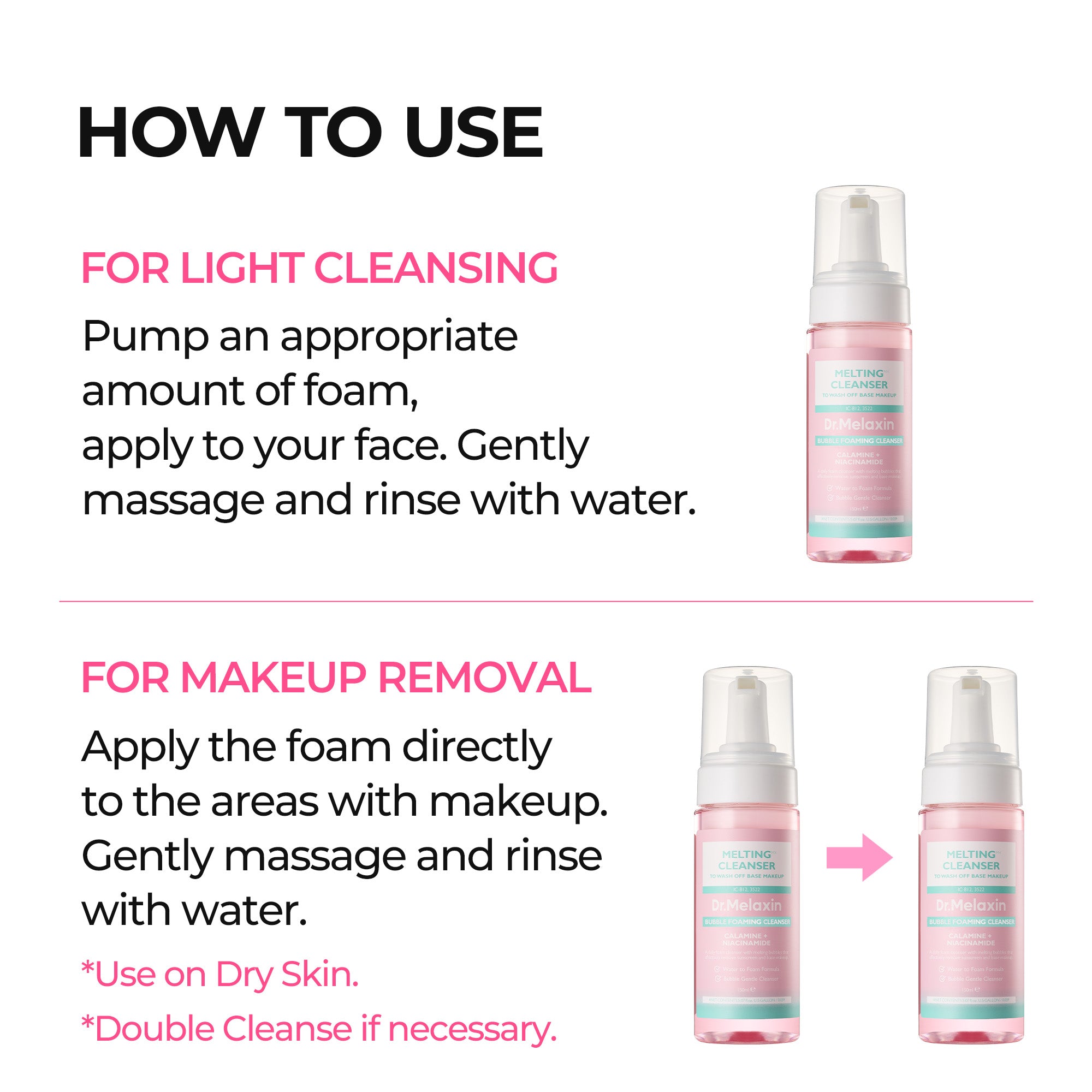 Bubble Melt Cleanser | Foam-to-Water Daily Cleanse