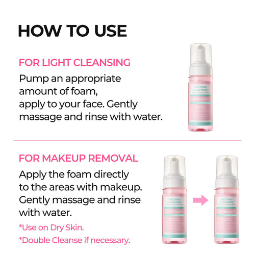 Bubble Melt Cleanser | Foam-to-Water Daily Cleanse